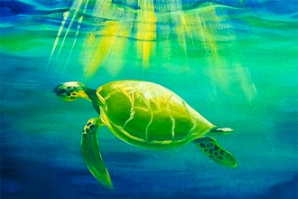 Serene Sea Turtle